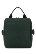 Burberry Men Bottle Green Fabric Crossbody Bag