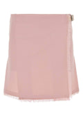 Burberry Women Pink Wool Mini Skirt