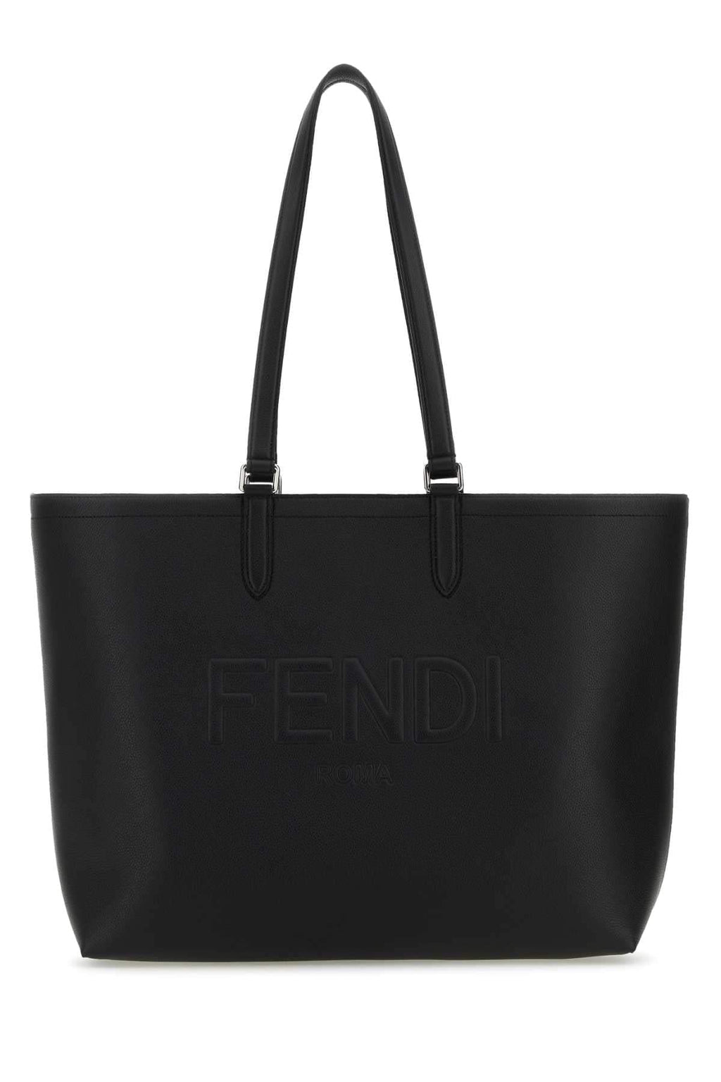 Fendi Men Back Leather Fendi Roma Shopping Bag