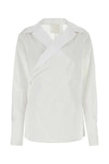 Givenchy Women White Poplin Shirt