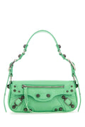 Balenciaga Women Light Green Leather Le Cagole Sling Xs Shoulder Bag