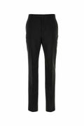 Saint Laurent Men Black Faille Pant