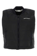 Palm Angels Women Black Nylon Vest