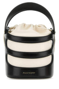 Alexander Mcqueen Women Two-Tone Leather The Rise Bucket Bag