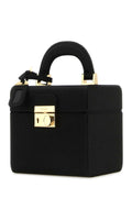 Prada Women Black Satin Jewel Case