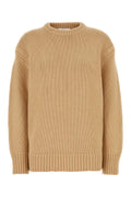 Chloe Women Skin Pink Cashmere Blend Oversize Sweater