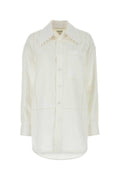 Bottega Veneta Women White Linen Shirt
