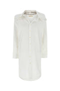 Y Project Women White Oxford Shirt Dress