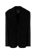 Y Project Women Black Stretch Twill Oversize Blazer