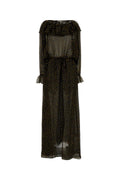 Bode Women Embroidered Silk Blend Stadium Dress