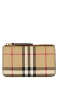 Burberry Women Printed E-Canvas Card Holder