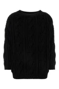 Valentino Garavani Women Black Wool Sweater
