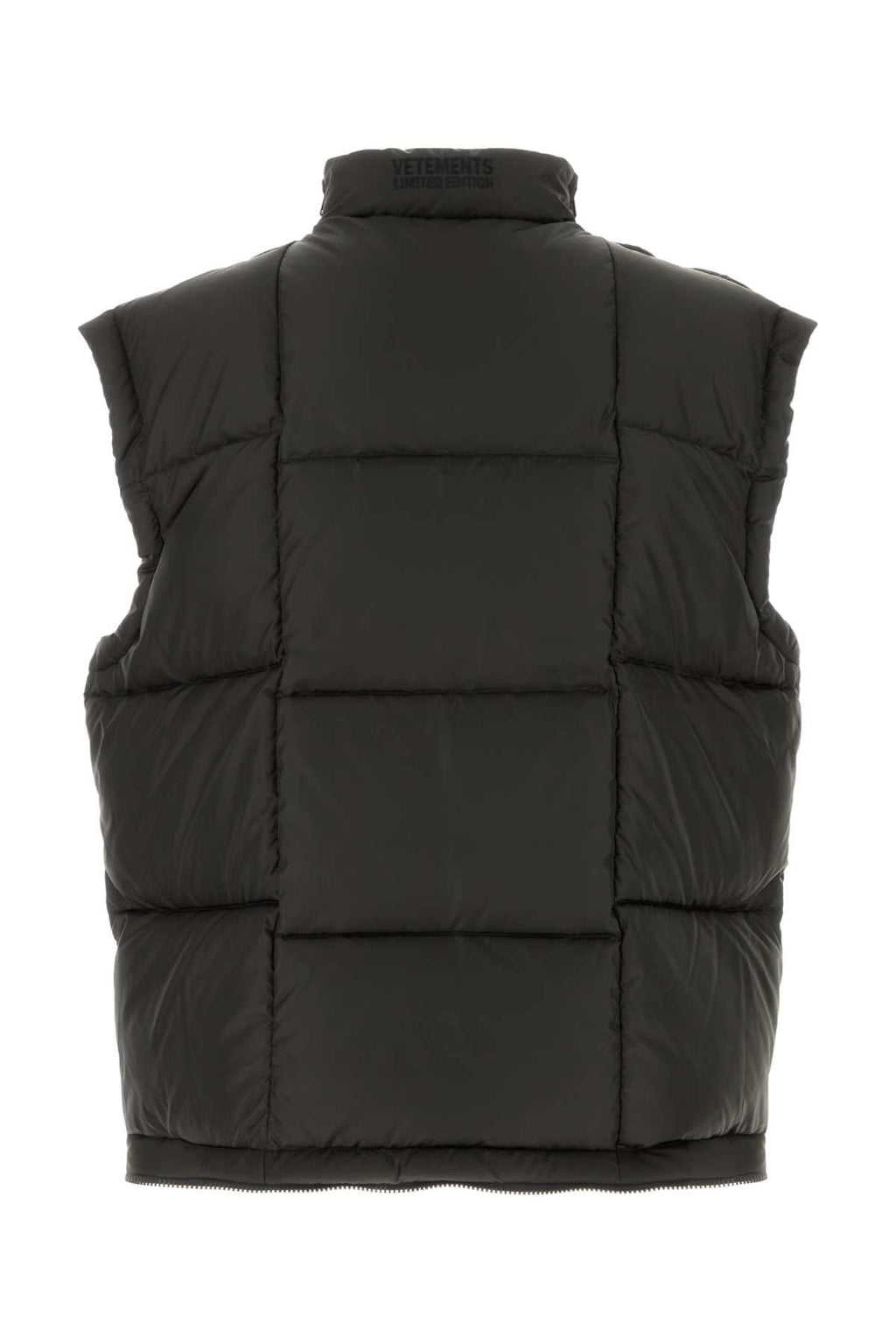 Vetements Men Dark Brown Polyester Down Jacket