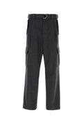 Prada Men Graphite Wool Cargo Pant