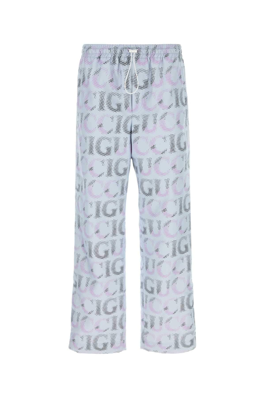 Gucci Men Printed Polyester Pant
