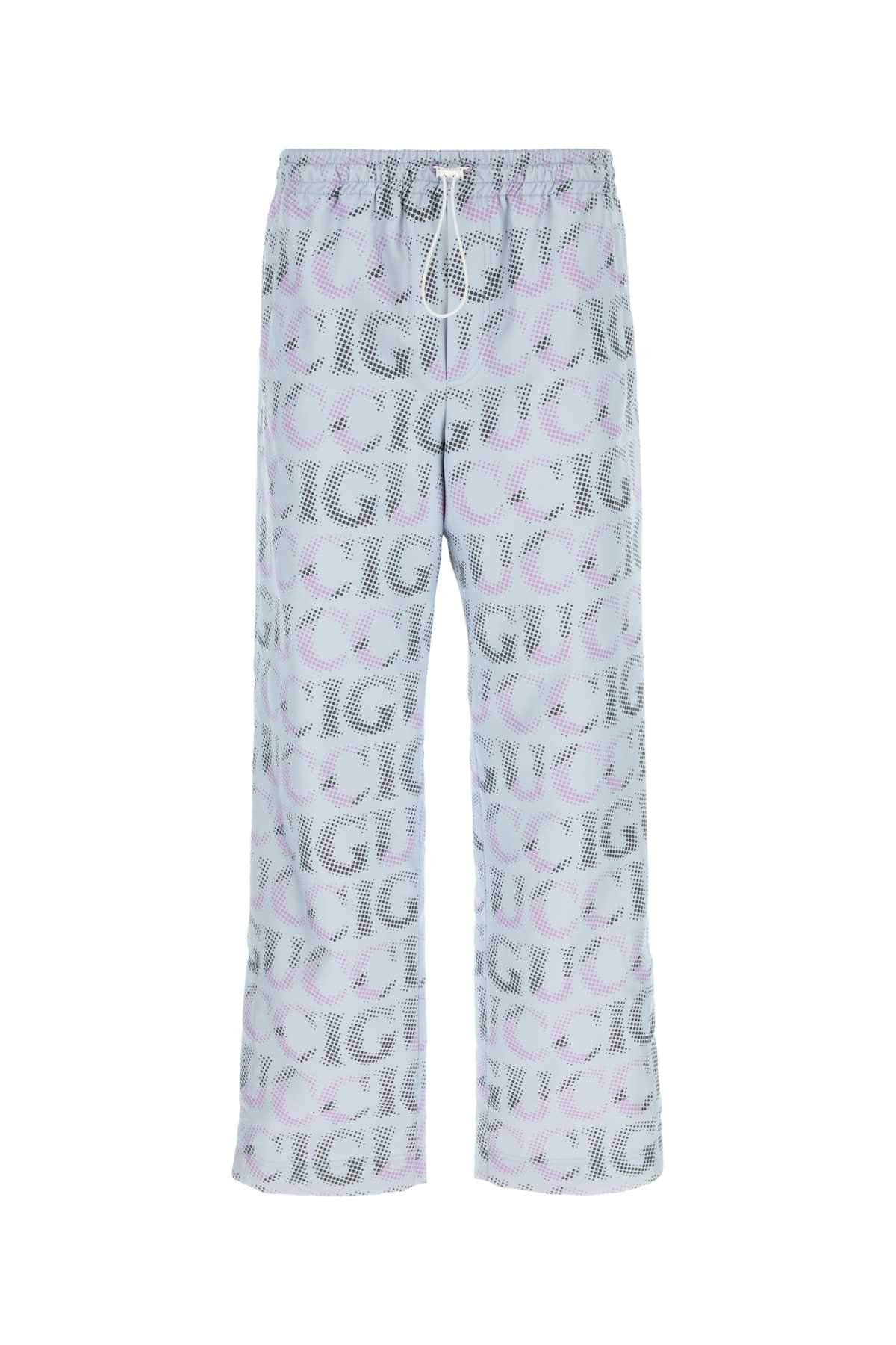 Gucci Men Printed Polyester Pant