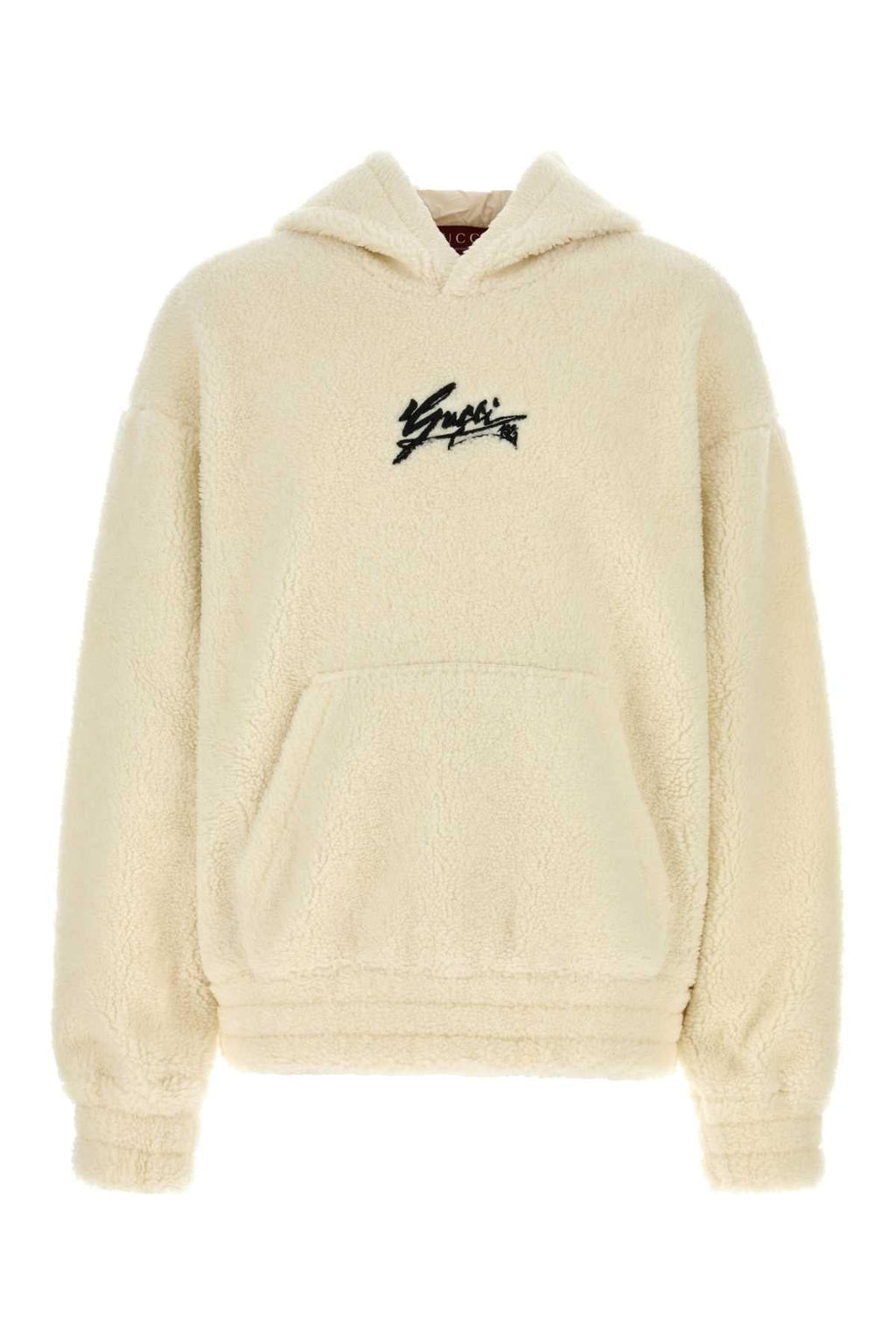 Gucci Men Ivory Teddy Sweatshirt