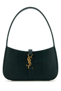 Saint Laurent Women Bottle Green Leather Mini Le 5 Ã  7 Handbag