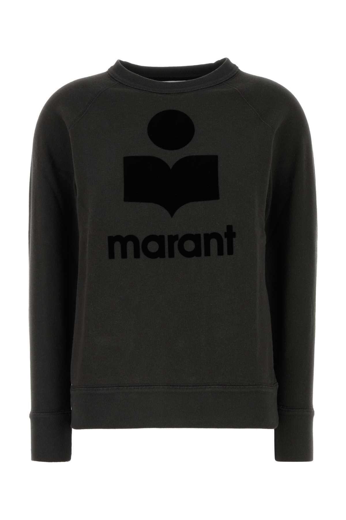 Isabel Marant Etoile Women Slate Cotton Blend Millyny Sweatshirt