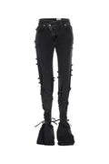 Alexander Mcqueen Women Black Denim Jeans