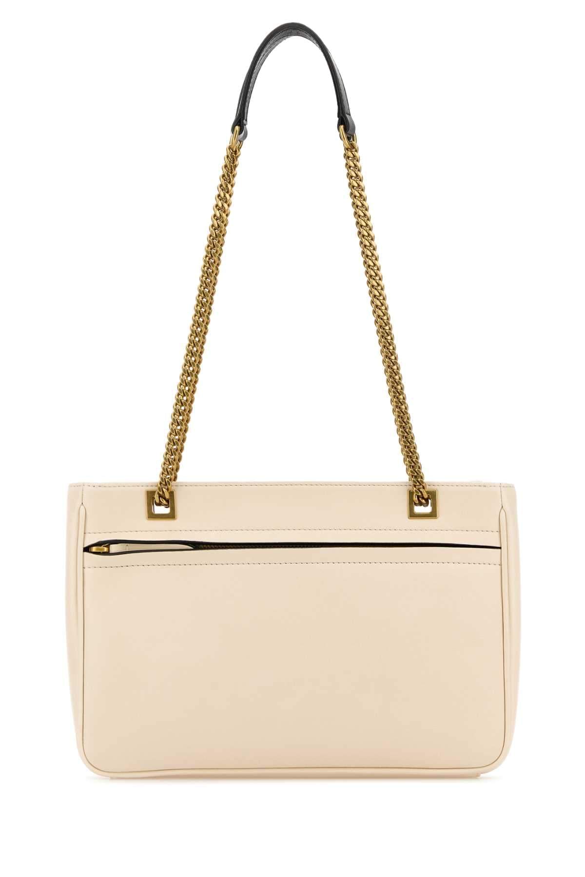 Valentino Garavani Women Ivory Nappa Leather Small Viva Superstar Shoulder Bag