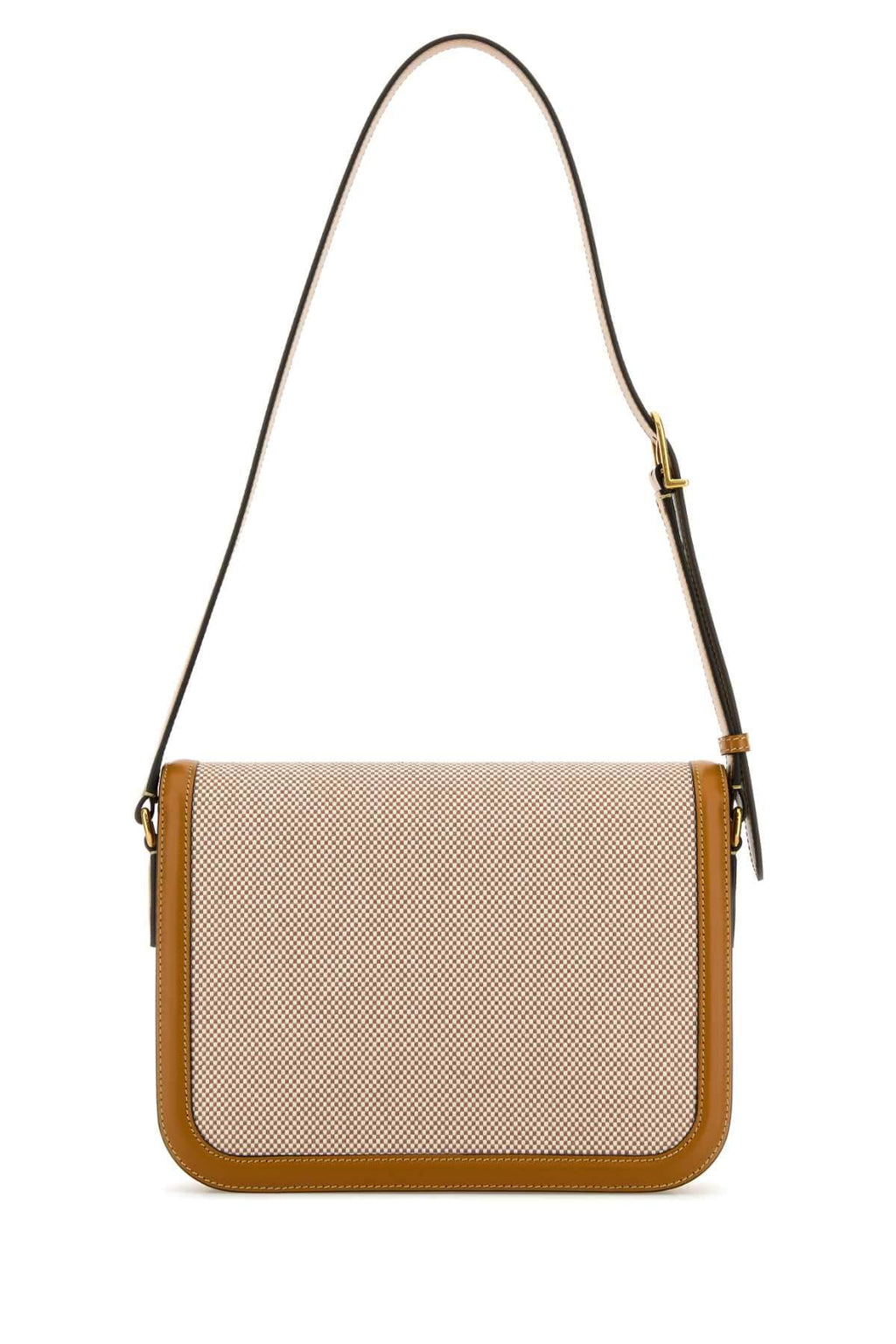 Valentino Garavani Women Two-Tone Canvas And Leather 9To5 Shoulder Bag