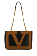 Valentino Garavani Women Black Nappa Leather Small Viva Superstar Shoulder Bag