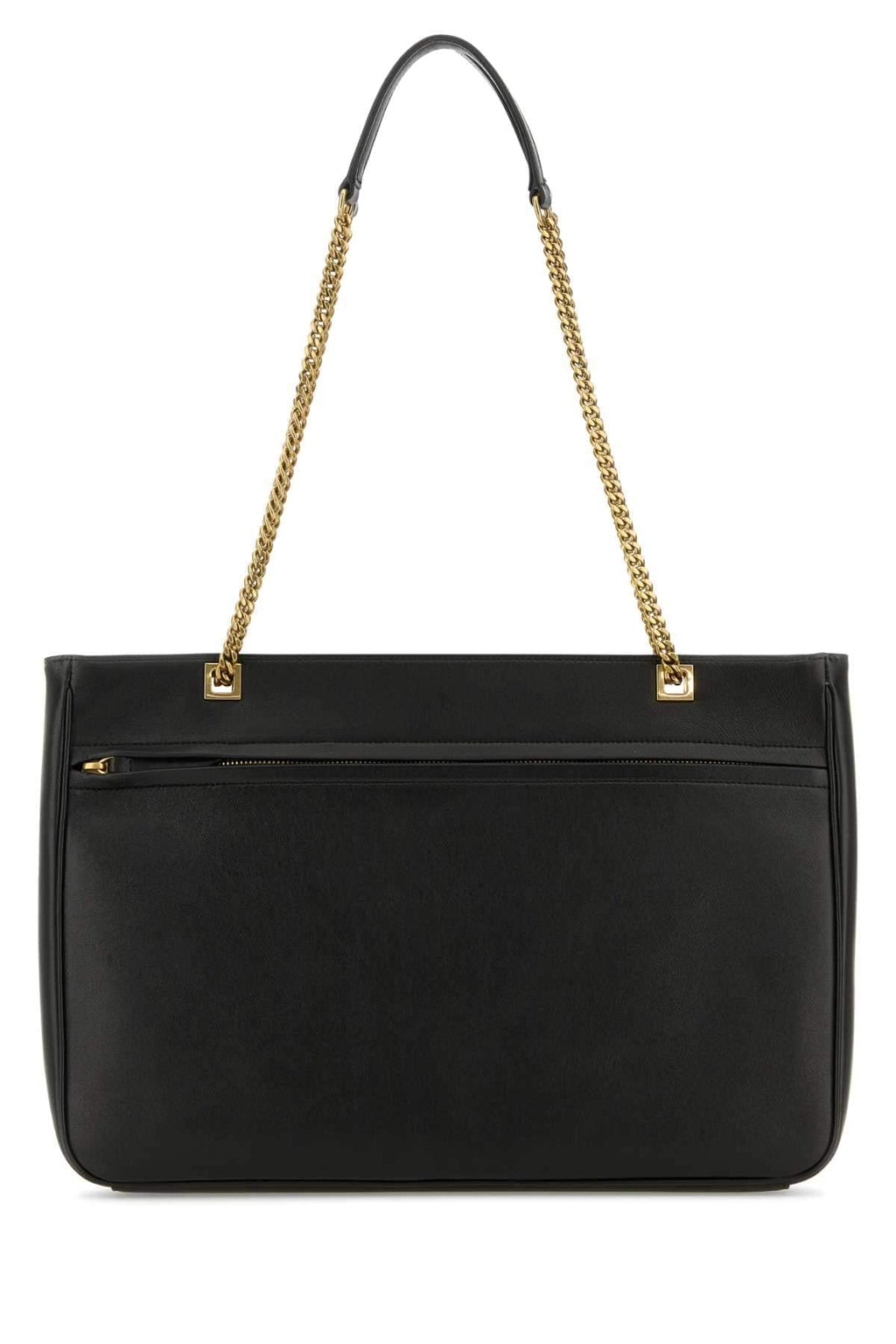 Valentino Garavani Women Black Nappa Leather Medium Viva Superstar Shopping Bag