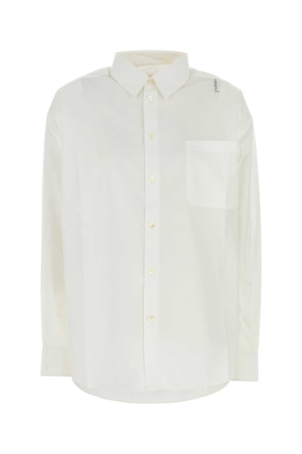 Marni Women White Poplin Shirt