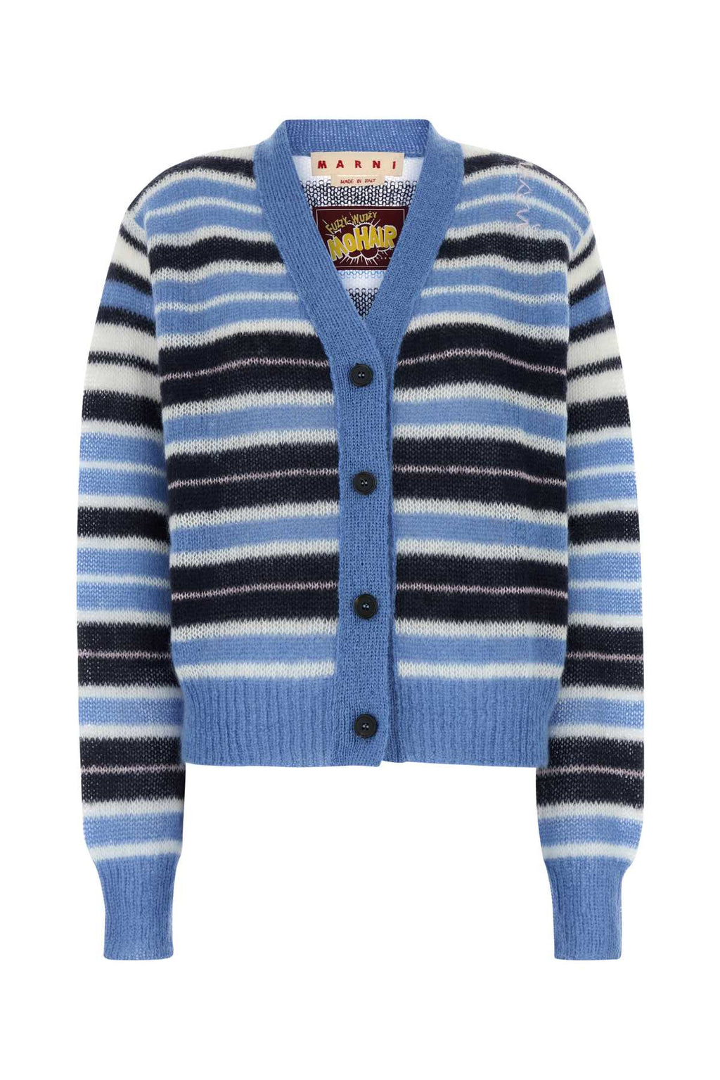 Marni Women Multicolor Mohair Blend Cardigan