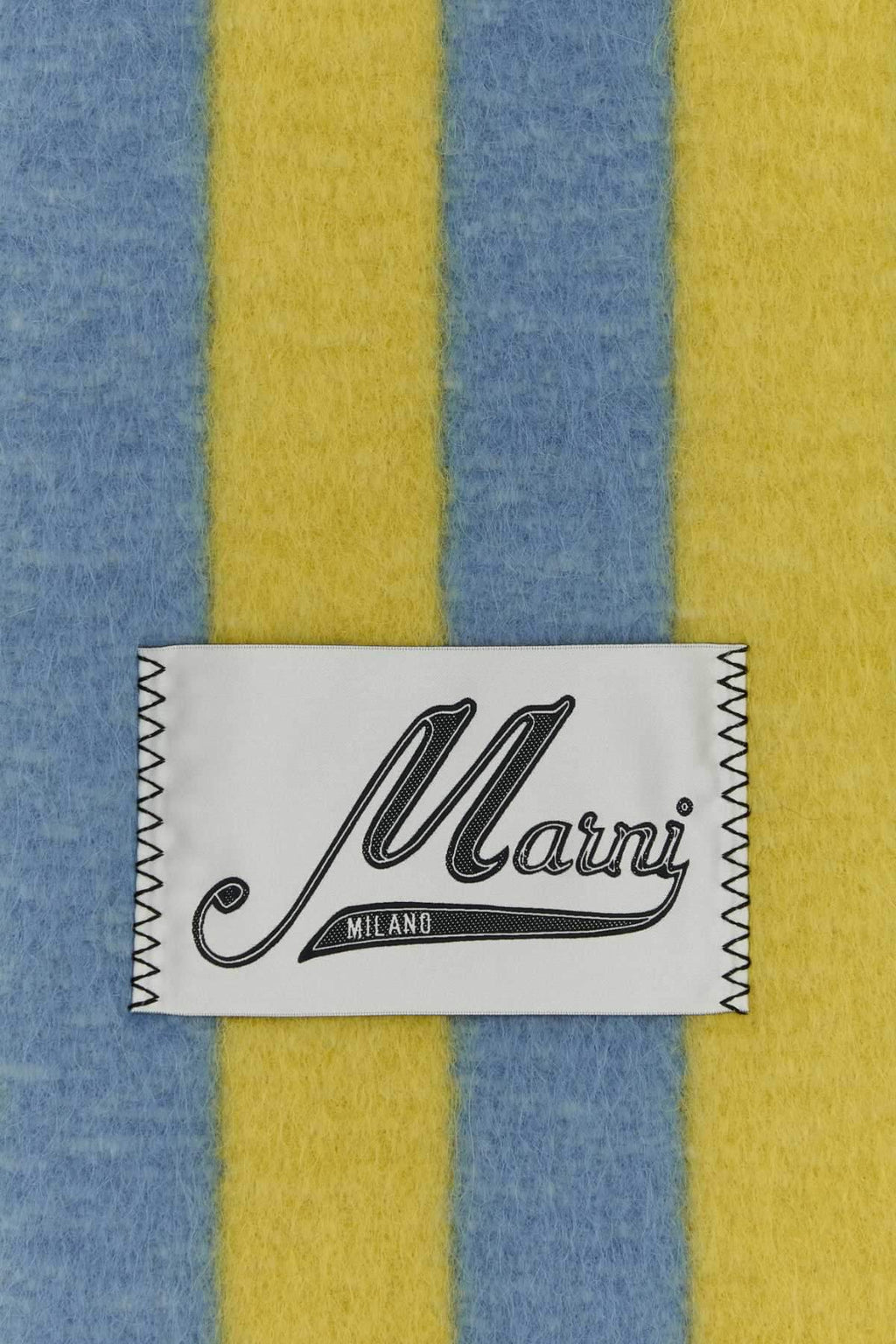 Marni Women Embroidered Wool Blend Scarf