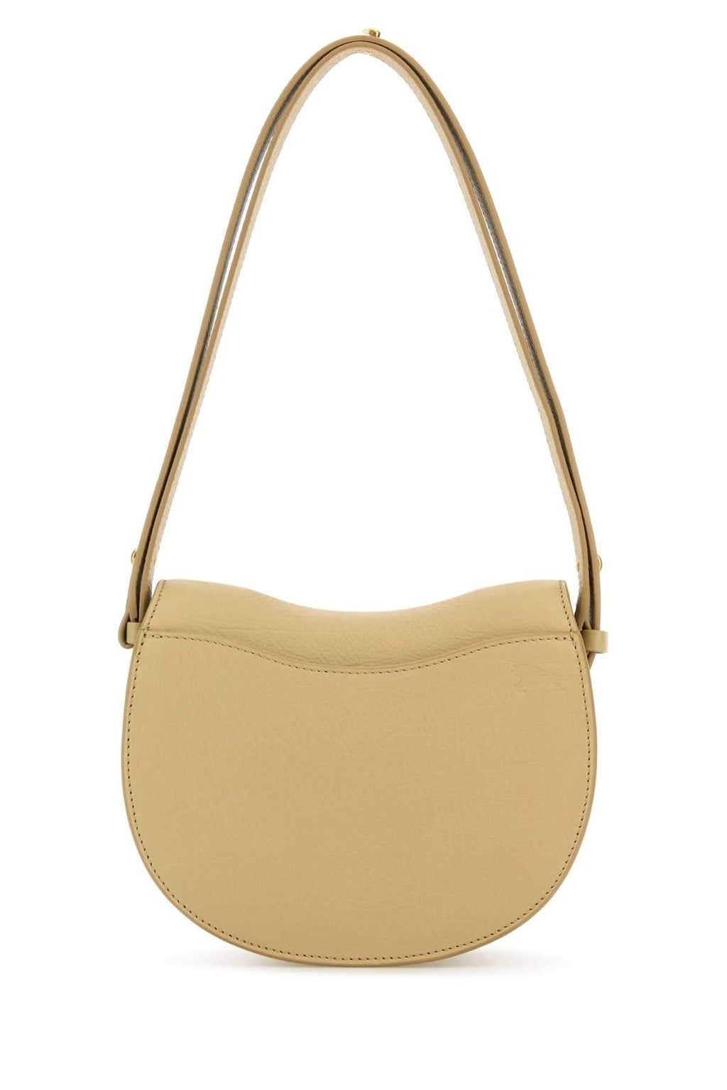 Burberry Women Beige Leather Small Rocking Horse Shoulder Bag