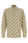 Burberry Men Embroidered Cotton Shirt
