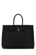 Burberry Women Black Leather Medium Rocking Horse Handbag