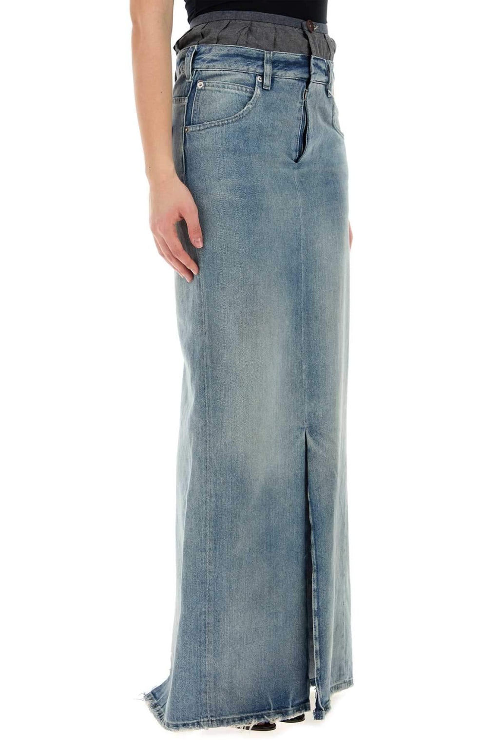 Maison Margiela Women Denim Skirt