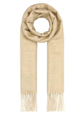Prada Women Sand Silk Blend Scarf