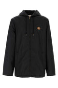 Valentino Garavani Men Black Nylon Windbreaker