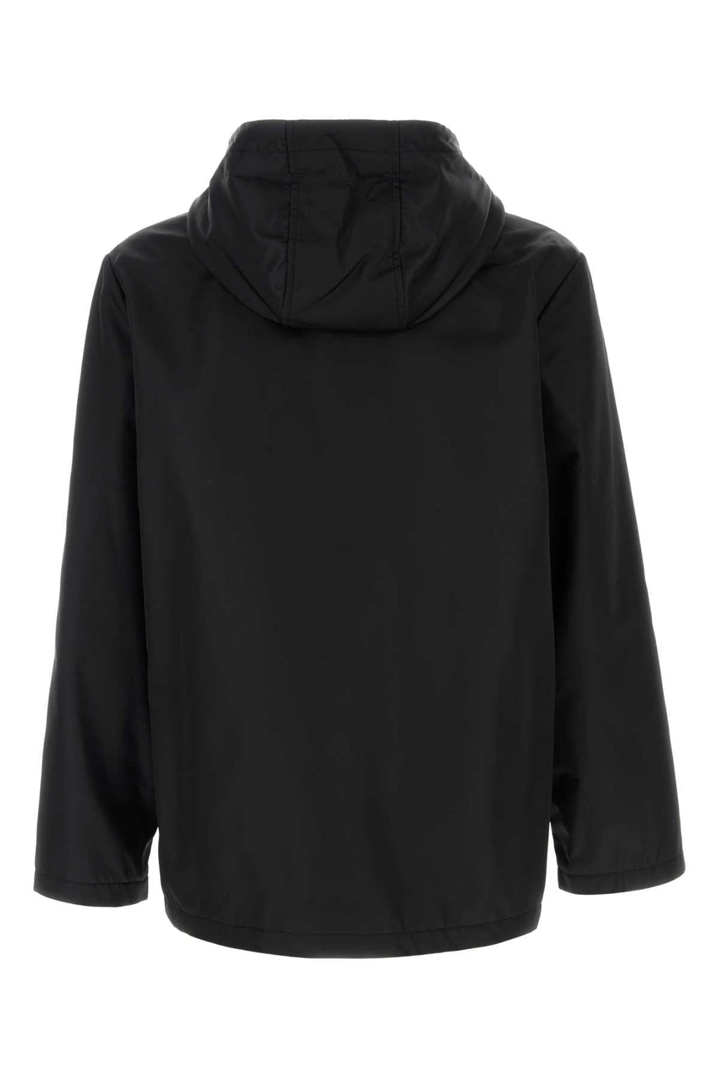 Valentino Garavani Men Black Nylon Windbreaker