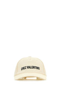 Valentino Garavani Men Ivory Cotton Baseball Cap