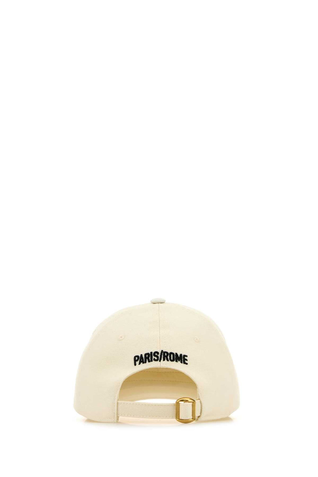 Valentino Garavani Men Ivory Cotton Baseball Cap