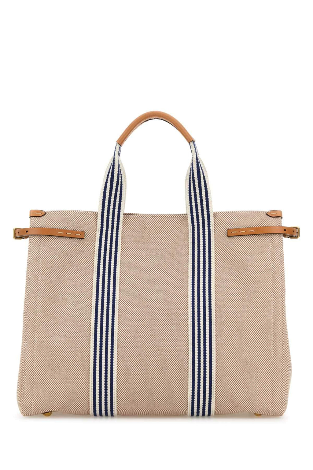 Valentino Garavani Men Two-Tone Canvas Antibes Shopping Bag