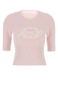 Givenchy Women Pastel Pink Cotton Blend Sweater