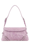 Givenchy Women Lilac Leather Pâ€™Tit Voyou Shoulder Bag