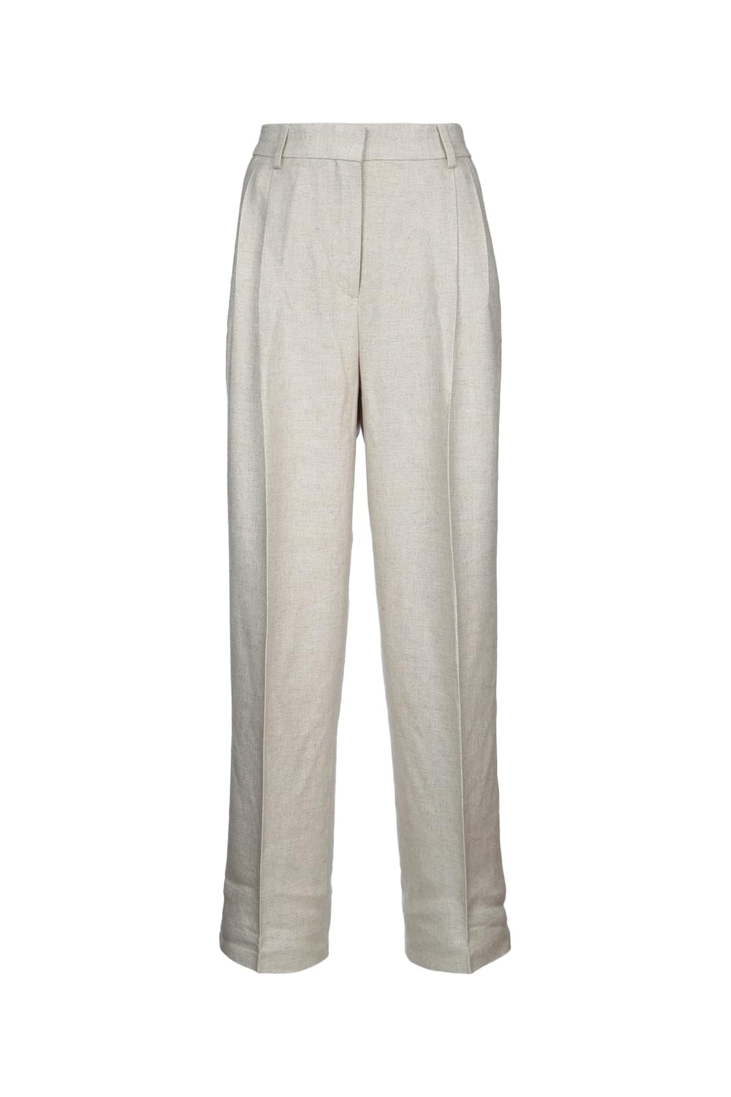 Toteme Women Double-Pleat Straight Trousers