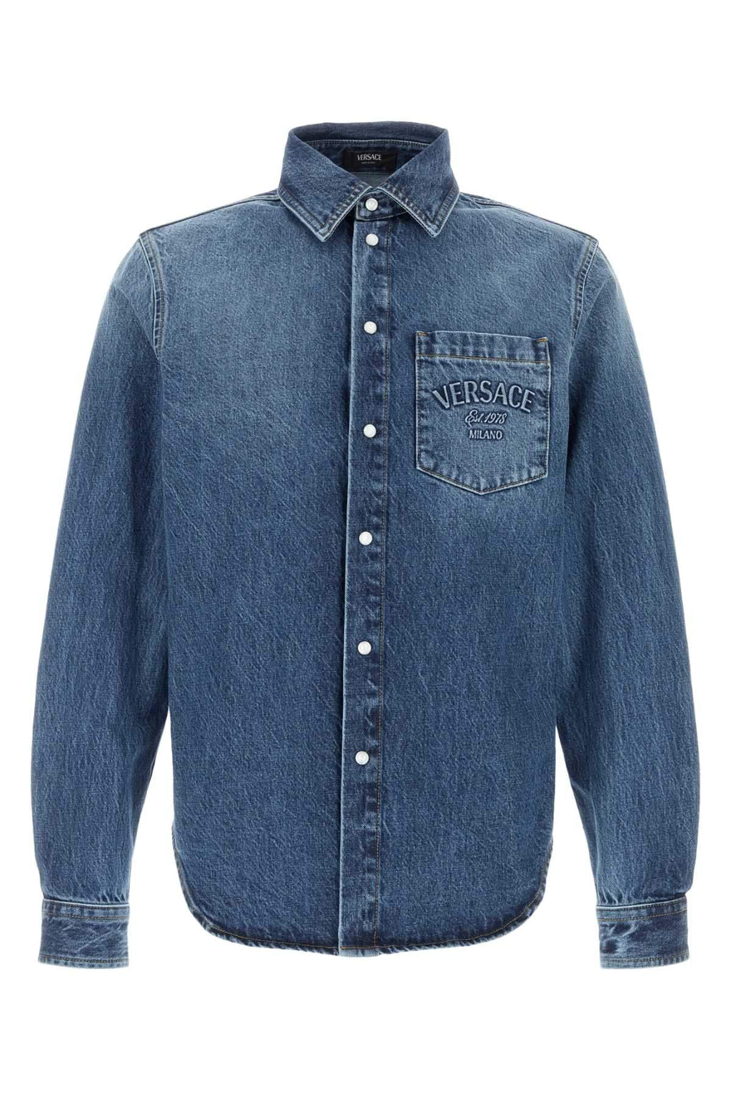 Versace Men Denim Shirt