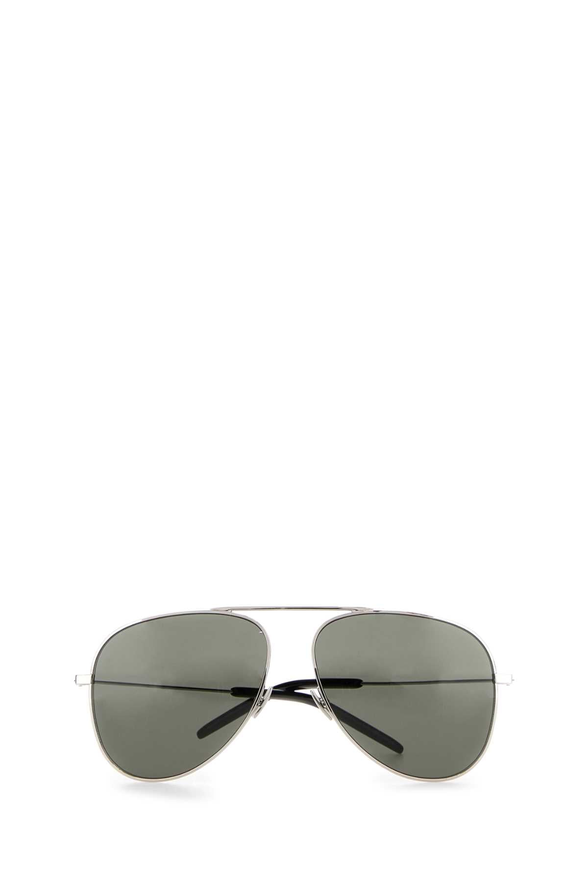 Saint Laurent Women Silver Metal Sl 800 Sunglasses