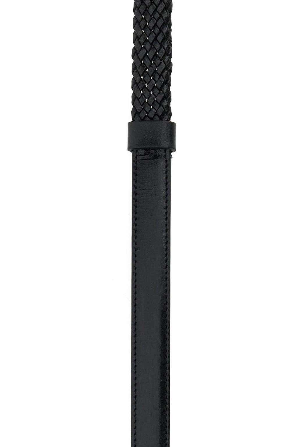 Dolce & Gabbana Men Black Leather Belt