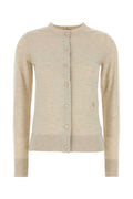Burberry Women Sand Wool Cardigan