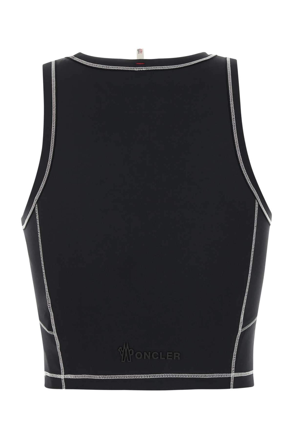 Moncler Grenoble Women Black Stretch Nylon Top