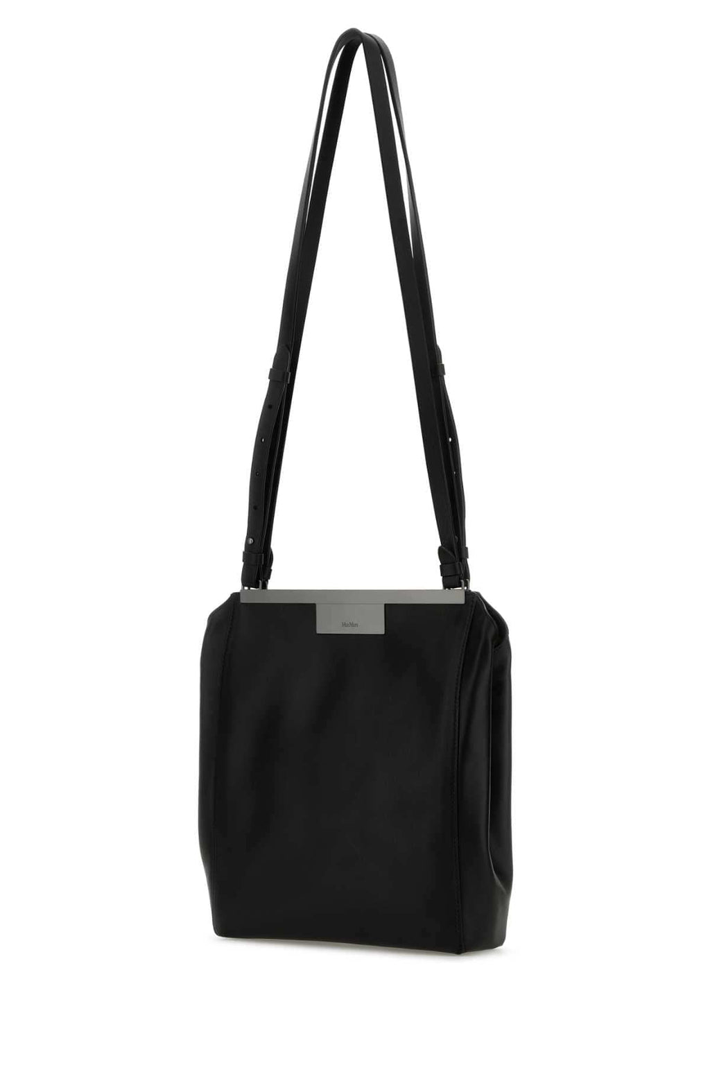 Max Mara Women Black Leather Mmsummer Shoulder Bag